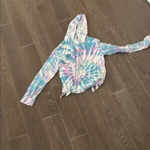 Tie-Dye Long Sleeve Hoodie